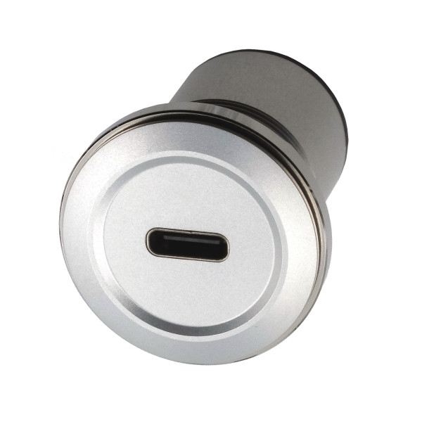 Einbau-Adapter Metall USB C Buchse zu A Buchse, USB 3.2 Gen 1