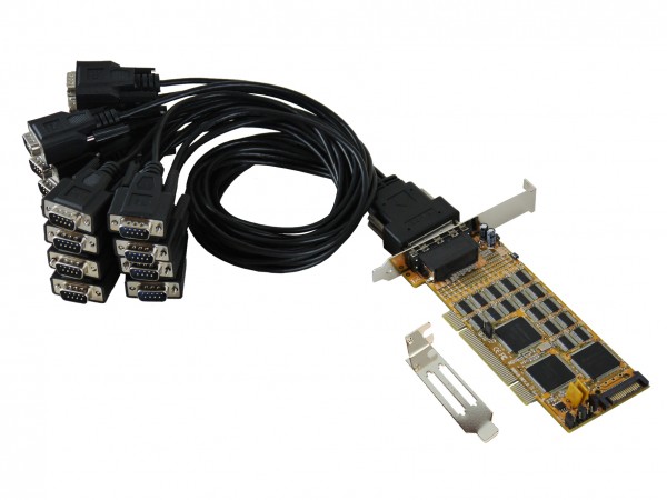 PCI 16S Seriell RS232 Karte, SystemBase Chip-Set