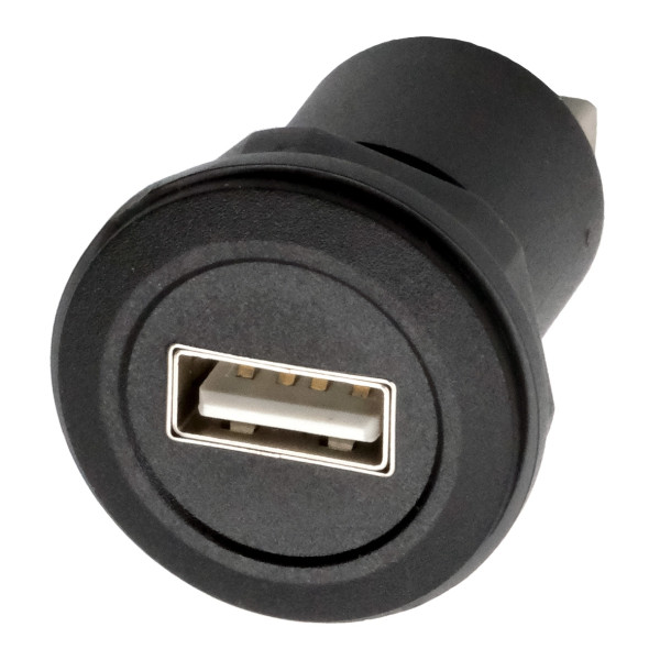 Einbau-Adapter USB-A Buchse zu Buchse, USB 2.0