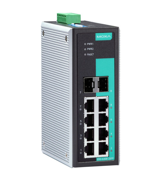 8-Port Ethernet Switch - 8*10/100/1000Tx + 2SFP