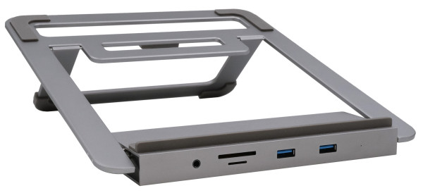 12 in 1 USB-C Dockingstation mit Notebook Stand