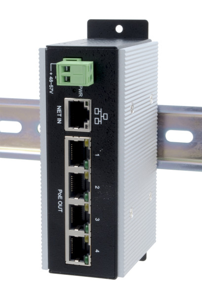 5 Port Ethernet 1Giga Switch mit 4 PoE Ports