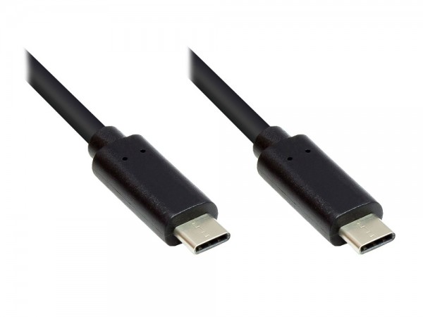 USB 3.2 Gen1 Kabel C - C, 0.5m schwarz