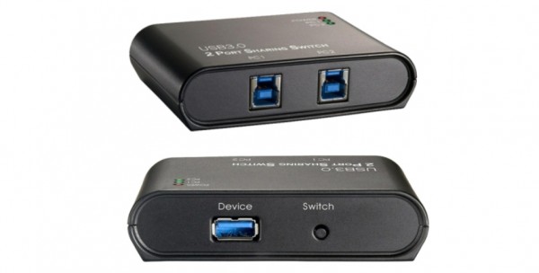 USB 3.0 - 2 Port Sharing Switch