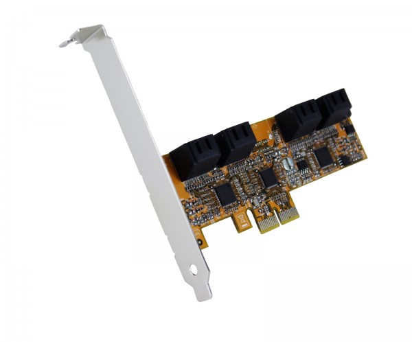 SATA 3 PCIe 8-Port Controller ohne RAID