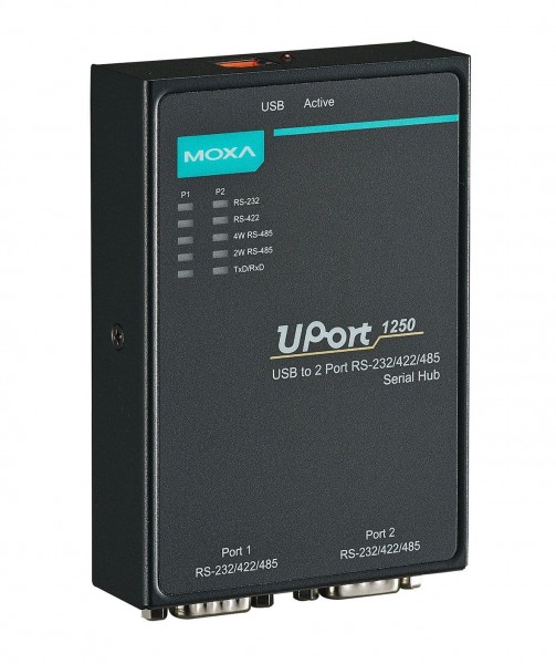 MOXA USB zu Seriell Konverter, 2x RS232/422/485