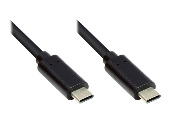 USB 3.2 Gen 1 Kabel C - C, 1.0m schwarz