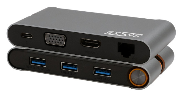 USB 3.2 Gen 1 Metall HUB mit 7 in 1 Ports für Notebook, Matebook und MacBook
