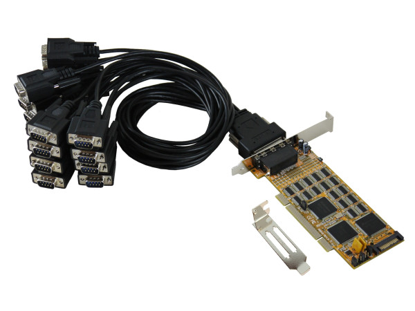 PCI 16S Seriell RS232 Karte, SystemBase Chipsatz