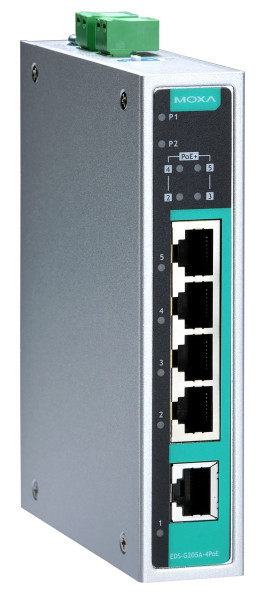 5-Port Ethernet PoE Switch - 5*10/100/1000Tx