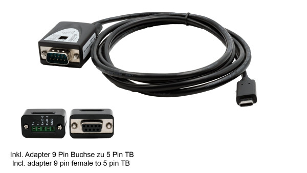 USB 2.0 C-Stecker zu Seriell RS-422/485 Kabel, Surge Protection (FTDI Chip)