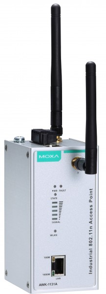 MOXA Wireless Access Point/Client, 802.11a/b/g/n, -40 bis 75°C