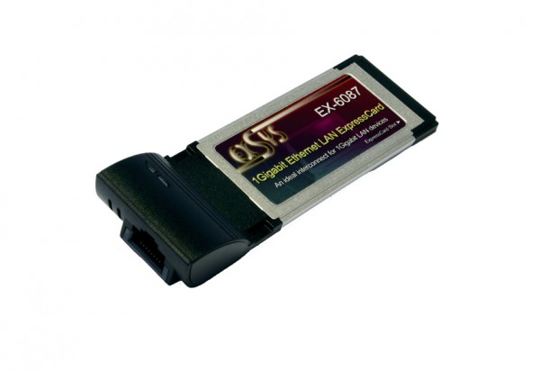 ExpressCard 1GBit LAN Karte, Realtek Chip-Set