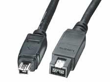 FireWire 1394B Kabel 9 zu 4 Pin, 1.0 m