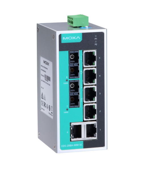 8-Port Ethernet Switch - 6*10/100Tx +2SFP