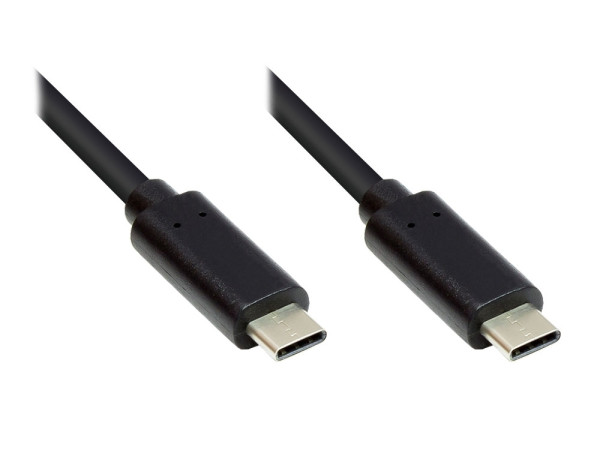 USB 3.2 Gen 1 Kabel C - C, 0.2m schwarz