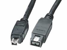 FireWire 1394B Kabel 9 zu 4 Pin, 5.0 m