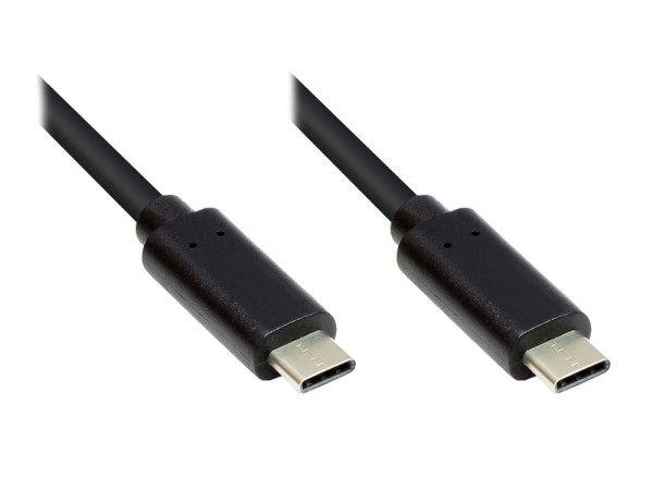 USB 3.2 Gen 1 Kabel C - C, 0.5m schwarz